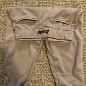 Gray Franklin Baseball Pants
